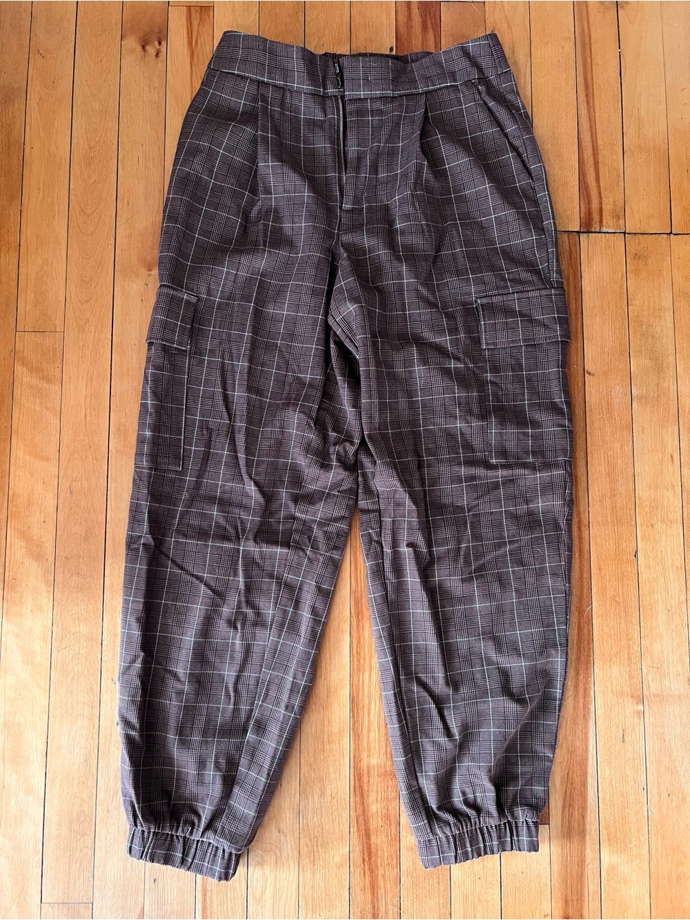 a new day Plaid Cargo Jogger Pants